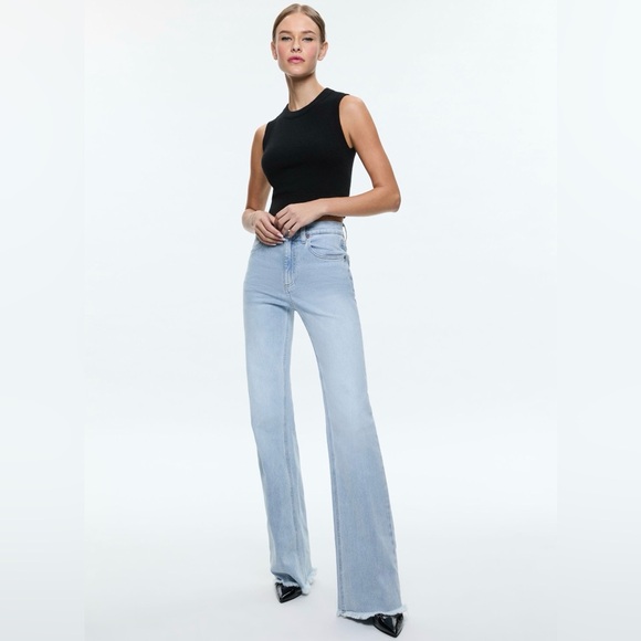 Alice + Olivia Denim - Alice + Olivia BODIE HIGH RISE JEAN